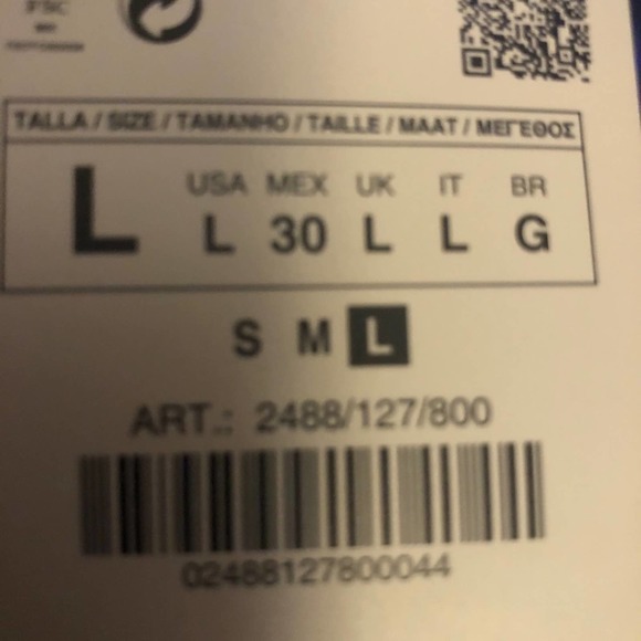 Zara Women’s Knit Sweater Organza Sleeves - Picture 7 of 7